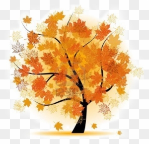 Tree Fall Leaves Png Images Png Images - Maple Tree Clip Art