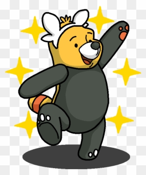 Clip Art Shiny Bewear Winnie The Pooh By Shawarmachine - Winnie The Pooh Shiny