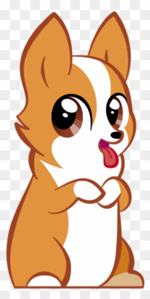 cute #pup #kawaii #tumblr #interesting #art #heart - Cute Corgi Drawings -  (1024x1087) Png Clipart Download. ClipartMax.com