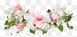 Barre De Separation Fleurs Pour Vos Creations Fleurs Pour Un Anniversaire Free Transparent Png Clipart Images Download