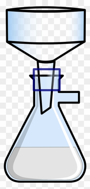 Chemistry Filter Funnel - Filter Flask Clip Art - Free Transparent PNG ...