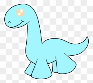 Dinosaurs Clipart Long Neck Dinosaur - Dinossauro Baby Desenho Png,  Transparent Png - 1053x865(#2637556) - PngFind