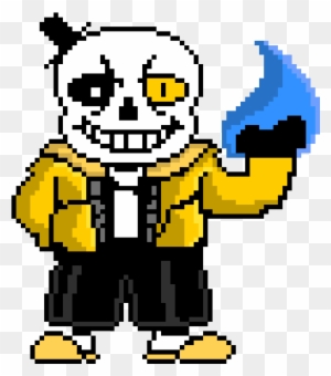 Sans Sprite Insanity - Pixel Art Sans Undertale, HD Png Download - vhv