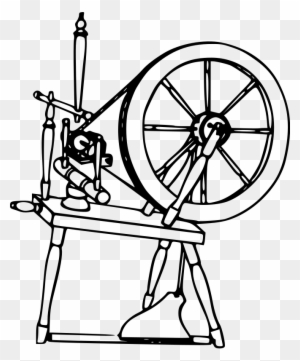 Medium Image - Spinning Wheel Clipart