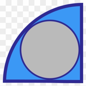 Three Quarters Math Fraction Clip Art - Three Quarters Of A Circle