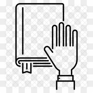 oath taking hand clipart holding