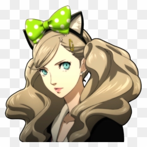 P5 Portrait Of Anne Takamaki With Cat Ears - Persona 5 Character ...