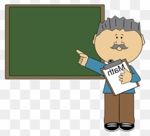 Man Math Teacher Clip Art - Male Teacher Teaching Clipart - Free ...