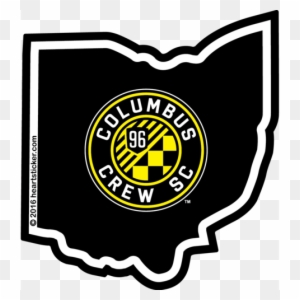 Mls Columbus Crew Sc Sticker - Mls Columbus Crew Logo On The Go Go ...