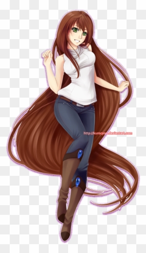 Anime Female Drawing - Anime Girl Full Body - Free Transparent PNG
