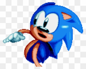 Pixilart - A detailed Sonic 1 sprite by Diam0nddude