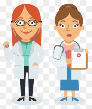 Physician Cartoon Female - Physician - Free Transparent PNG Clipart ...