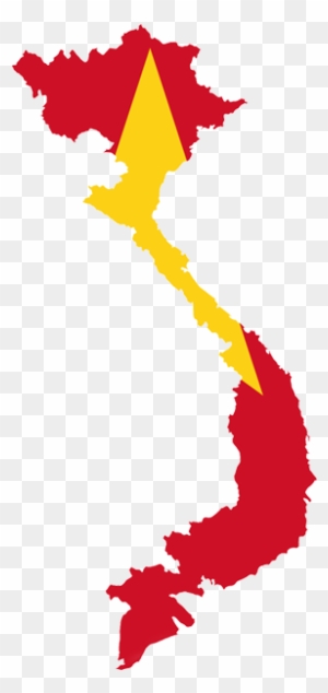 Vietnam Map Flag - Vietnam Map Flag - Free Transparent PNG Clipart ...