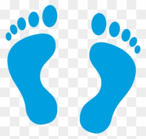 Feet Icon Blue - Blue Feet Icon - Free Transparent PNG Clipart Images ...