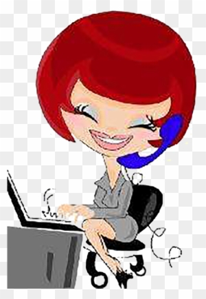 Woman Secretary Female Clip Art - Clip Art