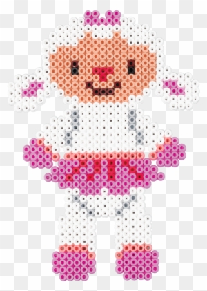 Perler Bead Doc Mcstuffins Pattern - Doc Mcstuffins Large Gift Box, clipart,  transparent, png, images, Download