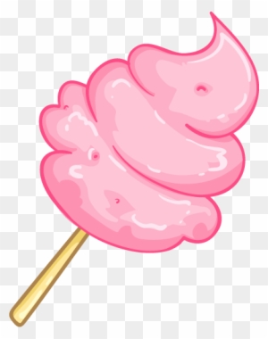 Cotton Candy Lollipop Sugar Clip Art - Cotton Candy Clipart - Free ...