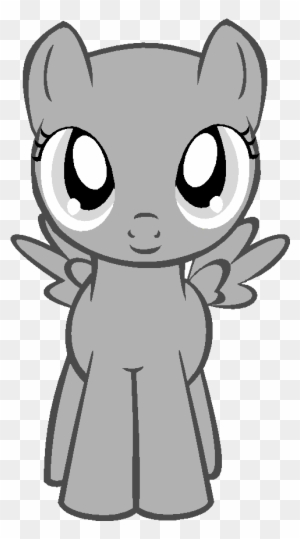 mlp base filly unicorn