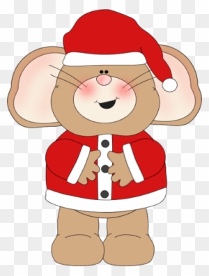 christmas clipart mouse