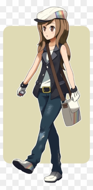 Female Pokemon Trainer - Free Transparent PNG Clipart Images Download
