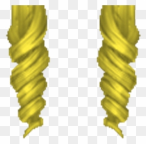 Curly Blonde Hair Roblox Hair T Shirt Yellow Free Transparent Png Clipart Images Download - roblox leaf hair