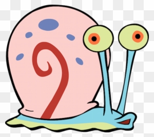 Mollusc Clipart Gary - Gary From Spongebob Squarepants - Free ...