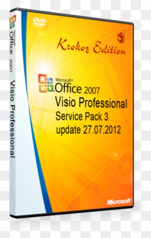 Microsoft Office Visio Professional 2007 Sp3 Krokoz - Microsoft Office  Enterprise 2007 - Free Transparent PNG Clipart Images Download