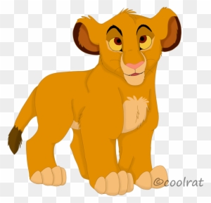 Baby Simba By Coolrat - Lion King Simba Baby Png - Free Transparent PNG ...