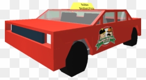 Pizza Taxi Roblox Pizza Place Car Free Transparent Png Clipart Images Download - roblox work at a pizza place how to buy a car
