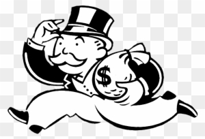 Week 47 In Trump - Monopoly Man Running - Free Transparent PNG Clipart