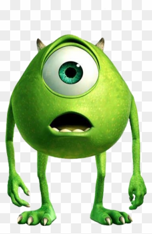 Mike Wazowski Is A Green Monster From Monsters, Inc - Mike From ...