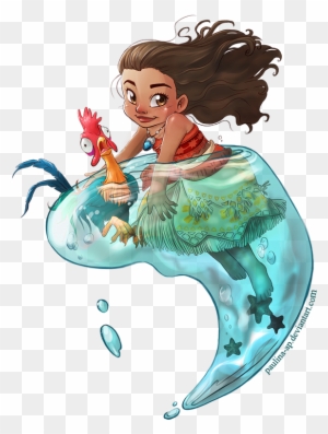Chibi Moana Free Transparent Png Clipart Images Download