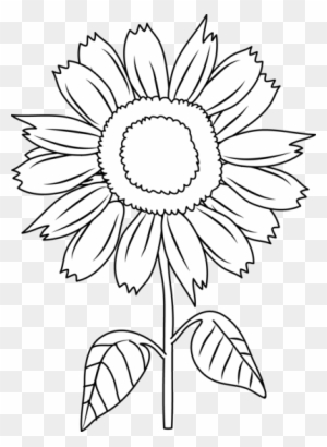 Free Free 308 Printable Simple Sunflower Clipart SVG PNG EPS DXF File