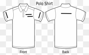 Dress Shirt Clipart Collared Shirt - Polo Shirt Template Cdr - Free