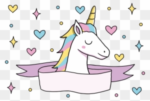 Romantic Love Unicorn Poster - Unicornio Png - Free Transparent PNG ...