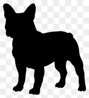 I Love French Bulldogs - Dog Silhouette French Bulldog - Free ...