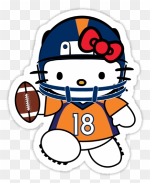 peyton manning 18 clipart