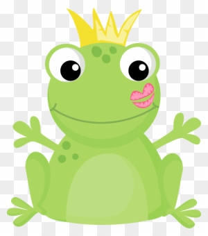 free clipart   frog with crown