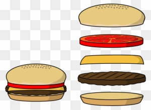 Patty Clipart - Cheese Burger Clip Art - Free Transparent PNG Clipart