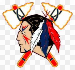 Chief Clipart Tomahawk - Atlanta Braves Axe Logo PNG Image 