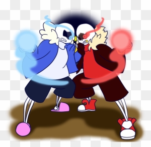 Can You Get Or Draw Sans And Underfell Sans Fighting Underfell Frisk Hugs Sans Free Transparent Png Clipart Images Download - sans and frisk friends roblox