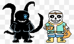 Prisoner Astraytale Sans - Sans Undertale Minecraft Pixel Art