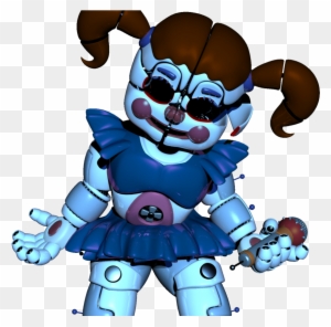 Circus Baby V5 By Fazersion On Deviantart - Five Nights At Freddy's -  (1024x1207) Png Clipart Download. ClipartMax.com