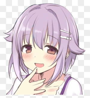 Picture - Anime Girl Smug Laugh - Free Transparent PNG Clipart Images ...