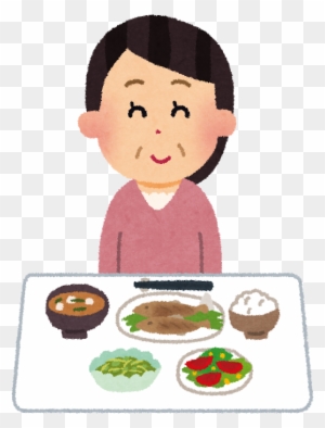 食事をしている女の子のイラスト 日本 の 食事 マナー Free Transparent Png Clipart Images Download