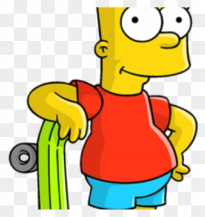 Bart Simpson - Bart Simpson En Pixel Transparent PNG - 350x430