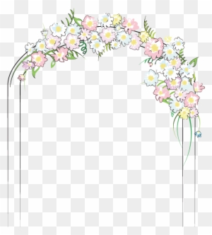 Wedding Clip Art - Wedding Arch Cartoon - Free Transparent PNG Clipart ...