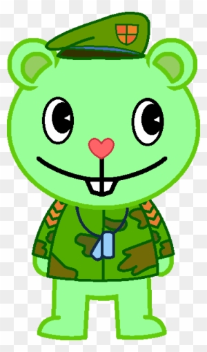 Happy Tree Friends Flippy - Free Transparent PNG Clipart Images Download