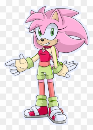 Cute Amy Rose Hedgehog - Amy Rose Fan Art - Free Transparent PNG ...