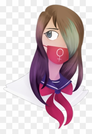 Lineless Practice With Blue Streak From Yandere Simulator Cartoon Free Transparent Png Clipart Images Download - how to find in roblox yandere simulator is deleted